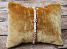 Cargar imagen en el visor de la galería, Pulsera Blanca & Oro Rosa